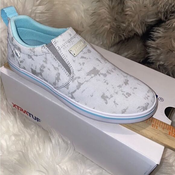 Women's Xtratuf Sharkbyte Eco Explorer Grade Size 9.5 Shoes New in Box - Picture 8 of 8